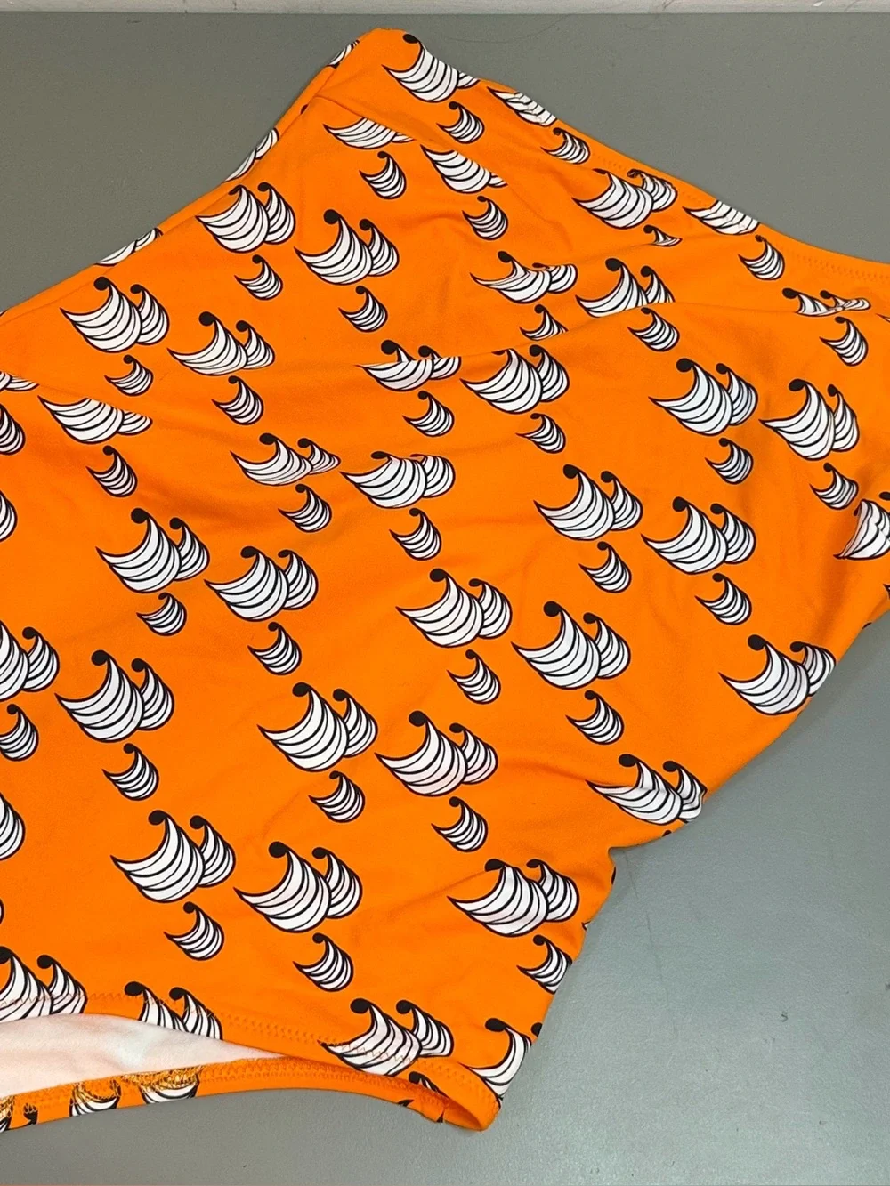 ODYSSEYTEN ORANGE ONE SHOULDER SWIMSUIT LARGE